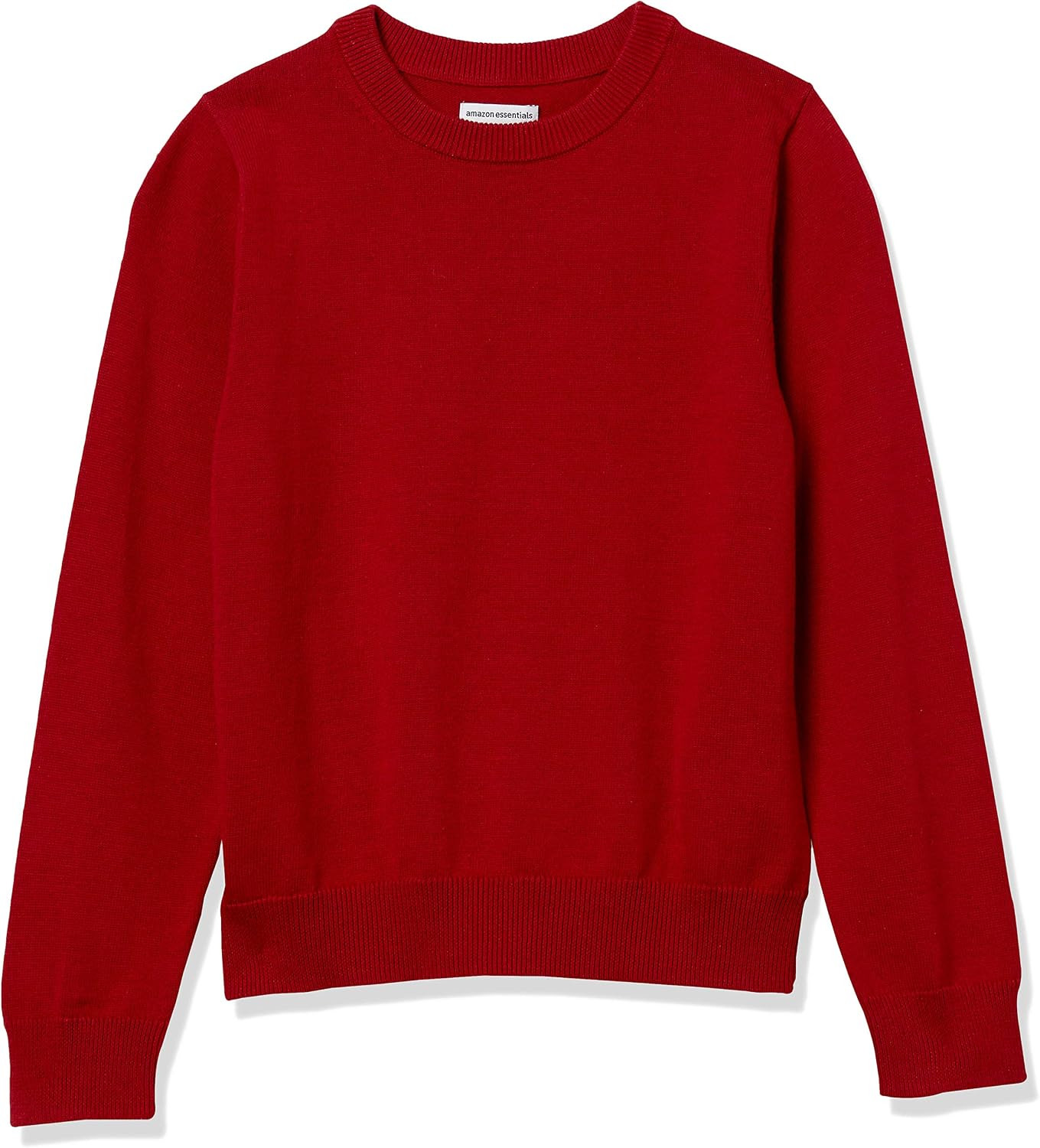 Amazon Essentials Boys and Toddlers' Uniform Cotton Crewneck Pullover Sweater | Amazon (US)