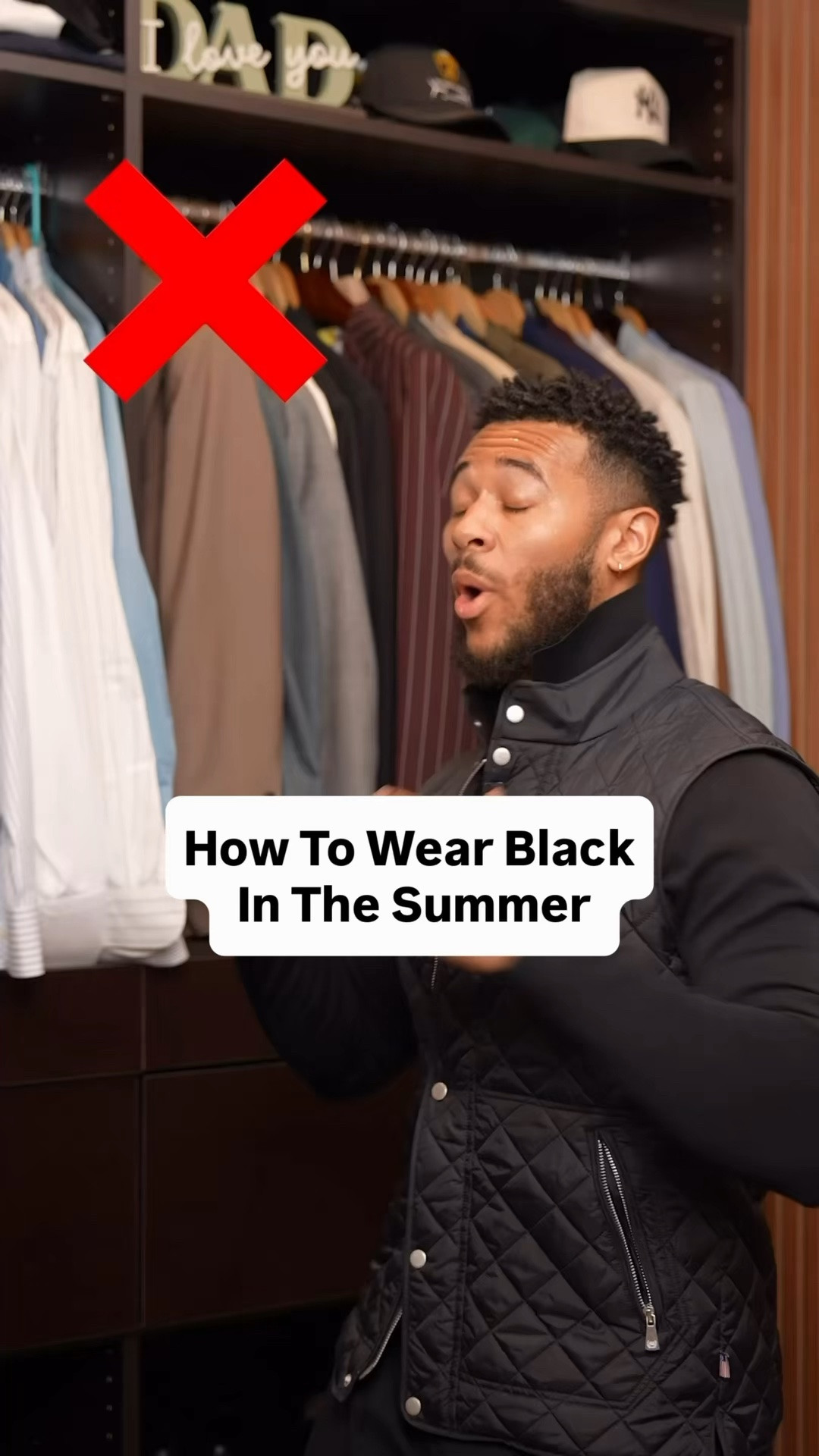 How to wear black in the summer