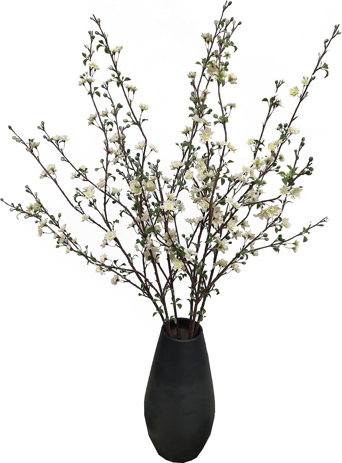 ATFL Artificial Plum Blossom Flowers,6 Pcs Light Pink Cherry Blossom Flowers,Fake Branches for Va... | Amazon (US)