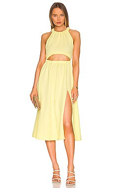 LPA Adalyn Dress in Yellow from Revolve.com | Revolve Clothing (Global)