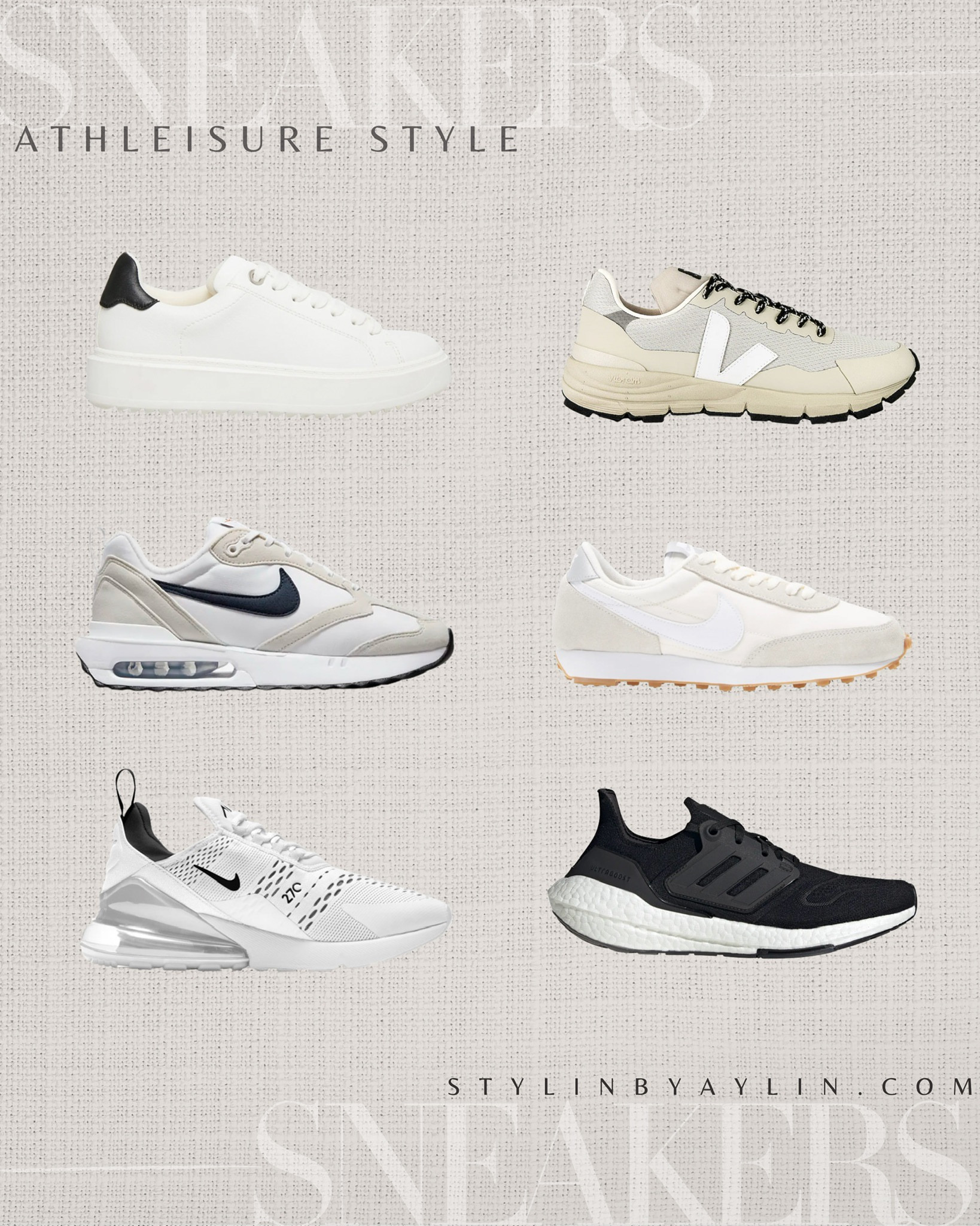 Athleisure style, athletic sneakers, sneaker round up #StylinbyAylin 

#LTKstyletip #LTKshoecrush #LTKSeasonal