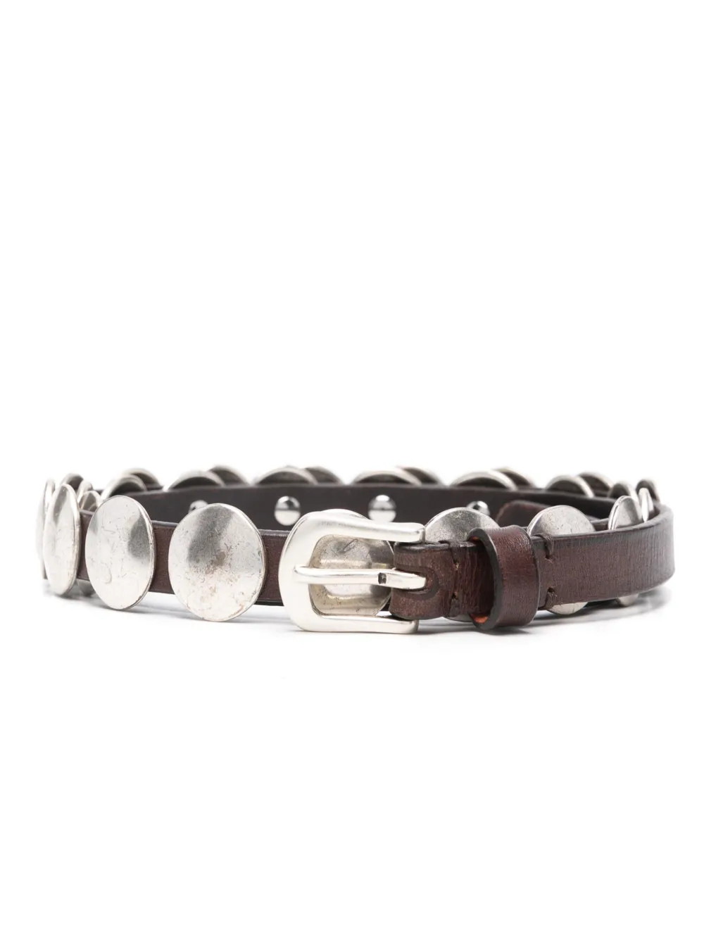 Golden Goose Trinidad Leather Belt | Brown | FARFETCH ES | Farfetch Global