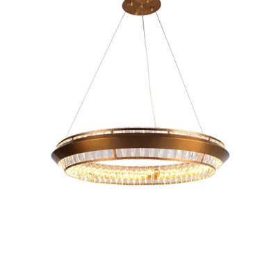 Base Camp Round LED Chandelier | Perigold