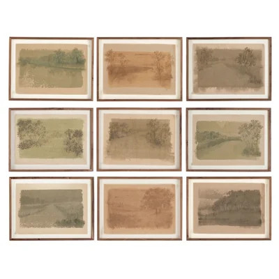 Daughters of the Water by Aileen Fitzgerald - 9 Piece Single Picture Frame Painting Set on Canvas | Wayfair North America