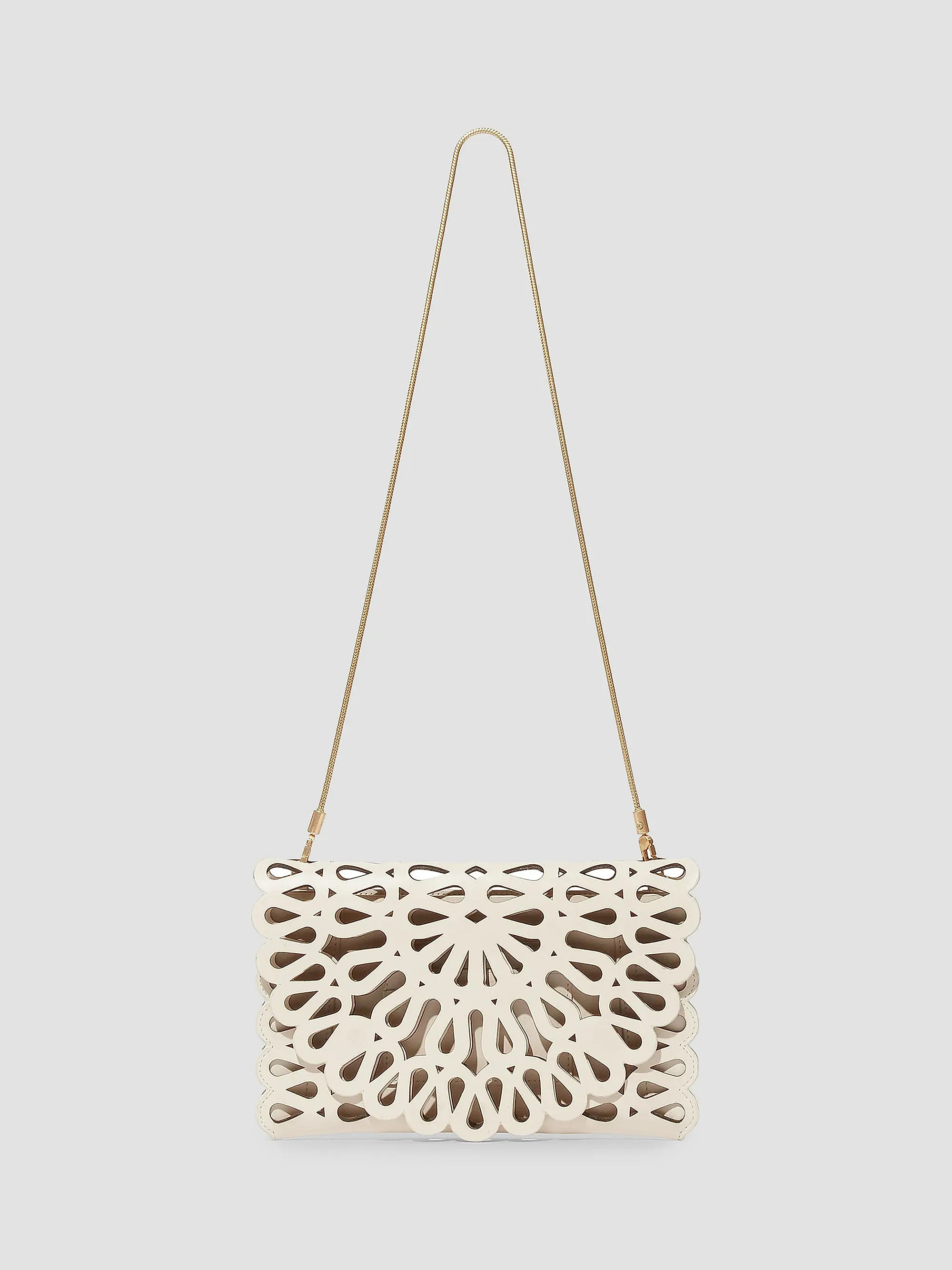 McCall Laser-Cut Leather Clutch | Saks Fifth Avenue