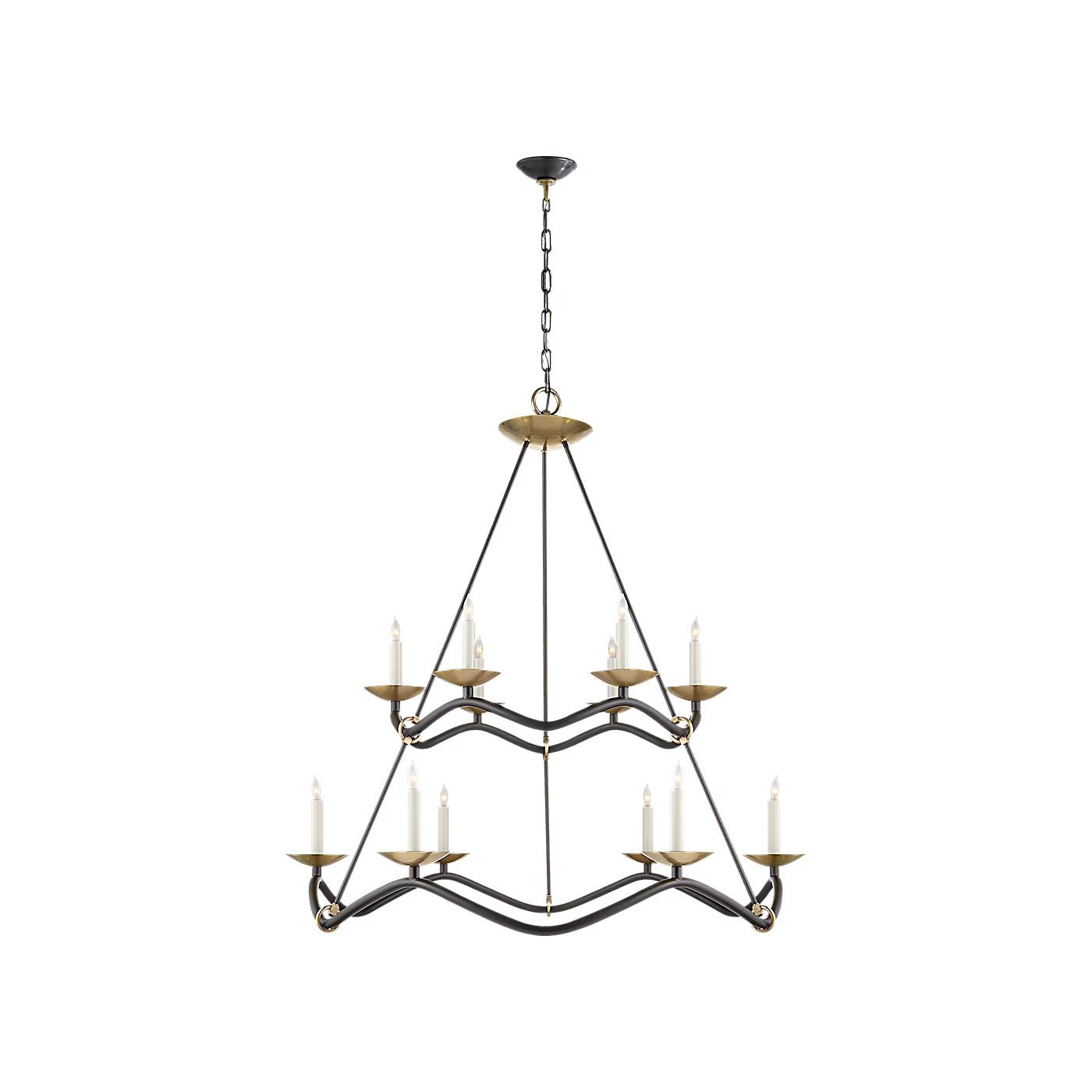 Choros Two-Tier Chandelier | Visual Comfort