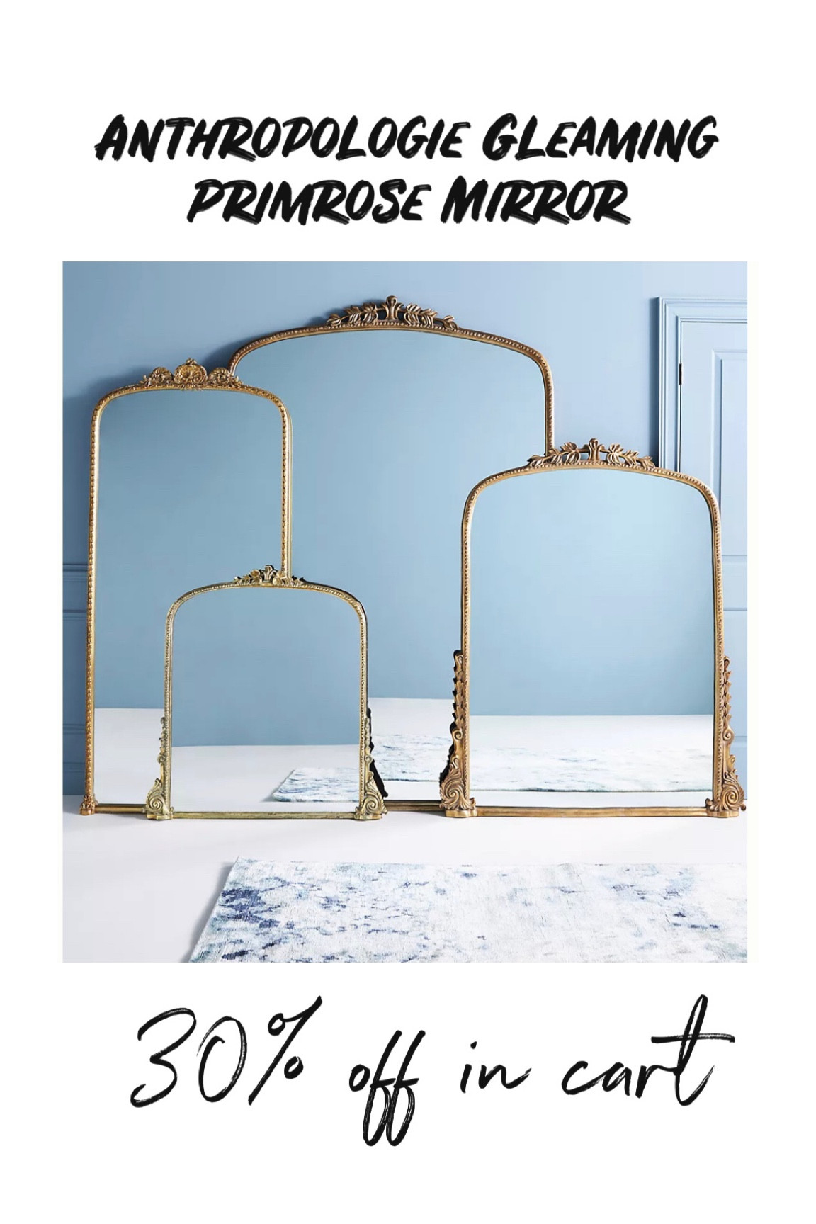 Anthro mirrors 🪞 30% off in cart

#LTKhome #LTKsalealert #LTKHoliday