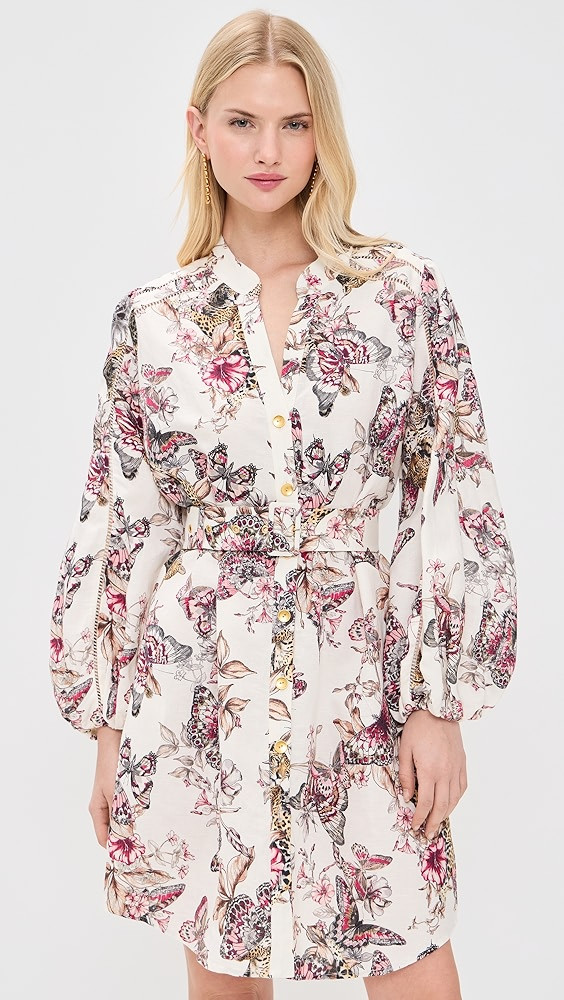 Butterfly Jungle Shirt Dress | Shopbop