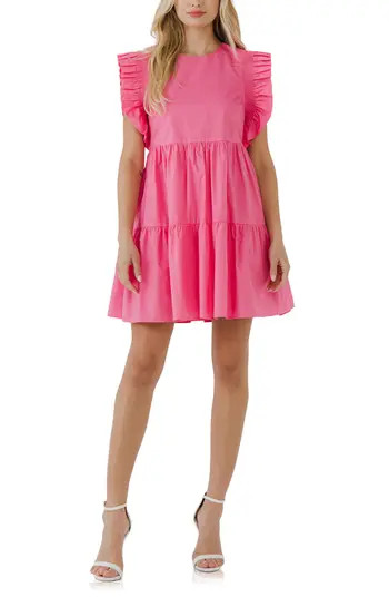 Ruffle Babydoll Minidress | Nordstrom