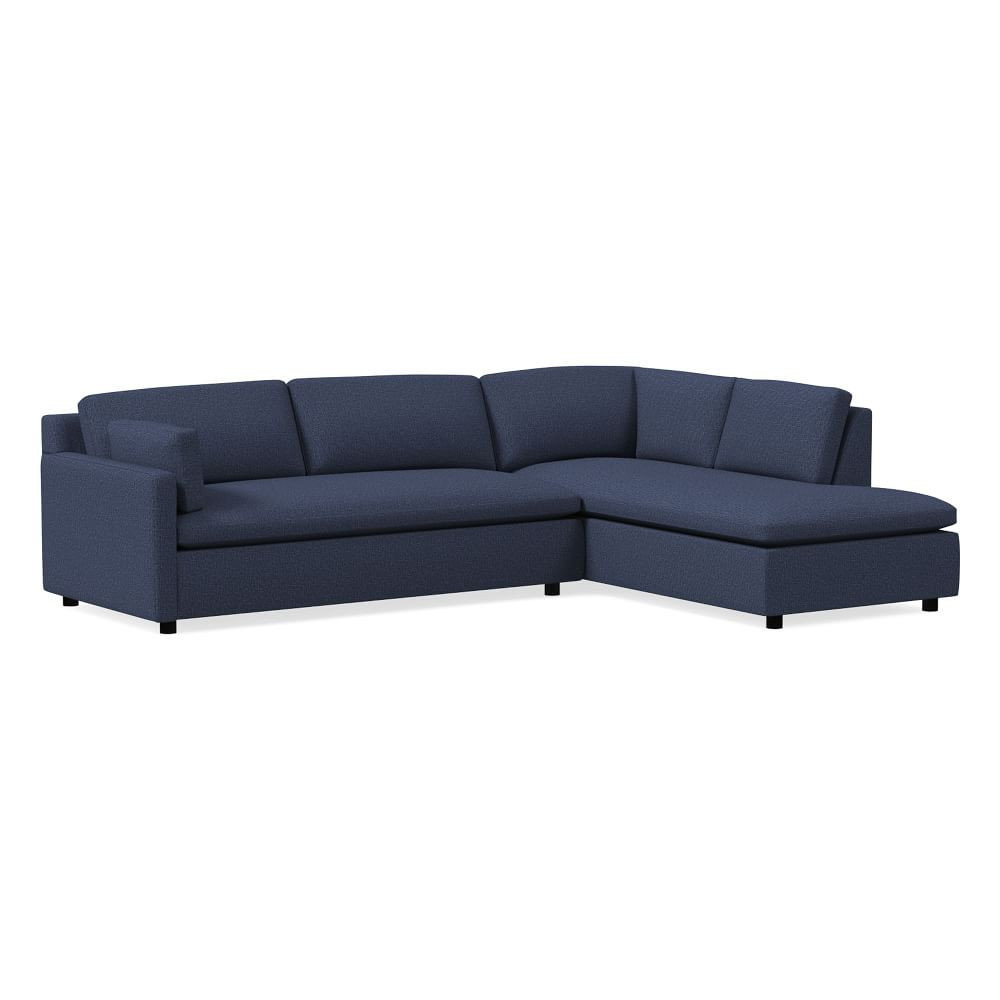 Marin Terminal Chaise Sectional | West Elm (US)