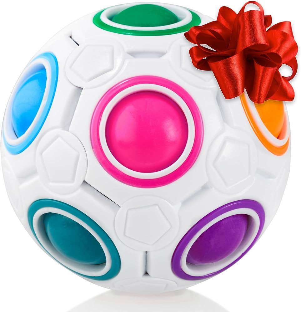 CUBIDI® Original Rainbow Puzzle Ball I Brain Teasers for Kids Ages 6-10 I for Boys and Girls 6+ ... | Amazon (US)