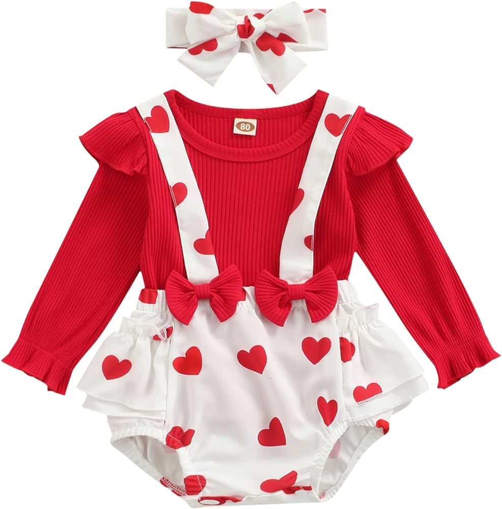Baby Girl Heart Print  | Amazon (US)