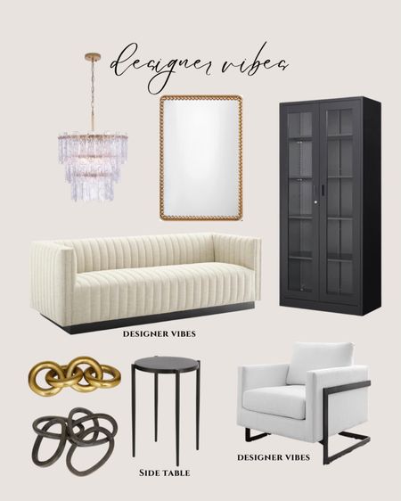 Amazon home finds. Amazon designer inspired. Modern furniture look for less. Tall black cabinet. White accent chair modern. Home decor 

#LTKFind 

#LTKsalealert #LTKhome