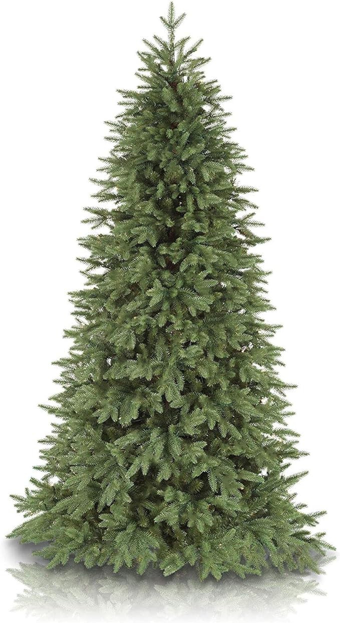 Balsam Hill 9ft Premium Unlit Artificial Christmas Tree Stratford Spruce with Storage Bag, and Fl... | Amazon (US)
