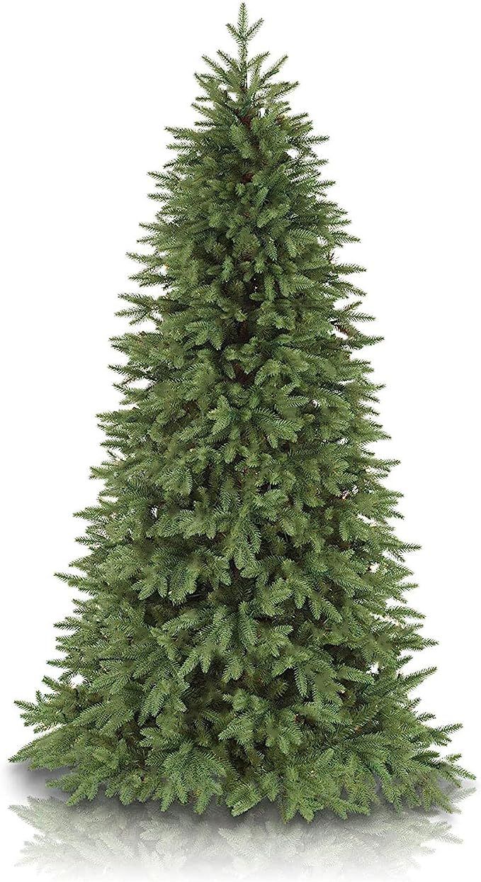 Balsam Hill 9ft Premium Unlit Artificial Christmas Tree Stratford Spruce with Storage Bag, and Fl... | Amazon (US)