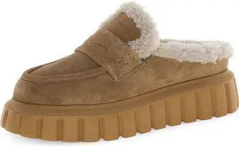 Voile Blanche Grenelle Genuine Shearling Platform Mule (Women) | Nordstrom | Nordstrom