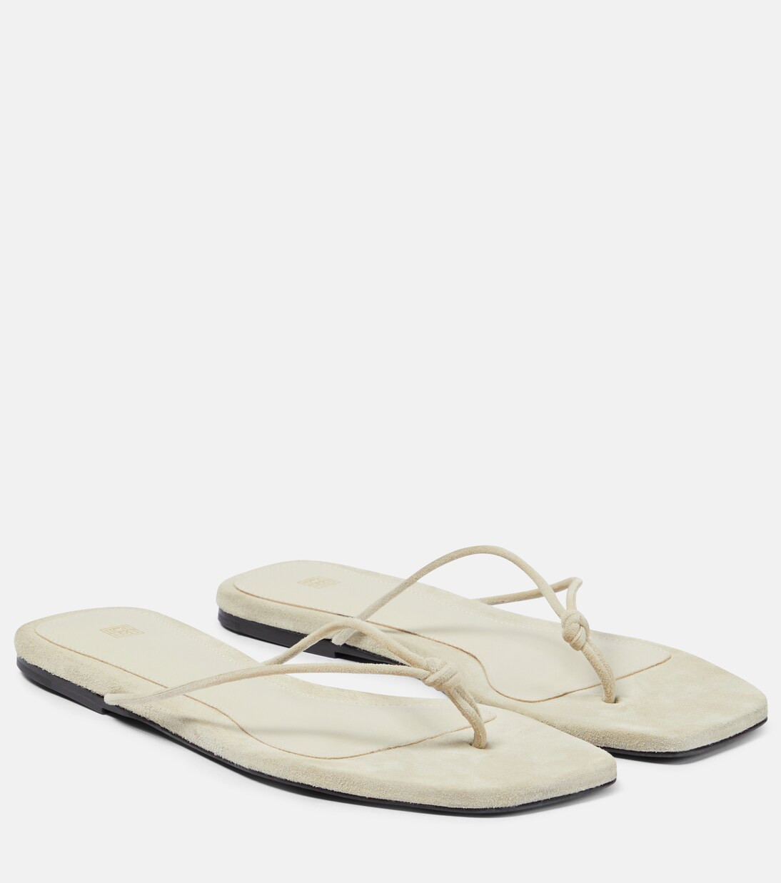 The Knot suede thong sandals | Mytheresa (US/CA)