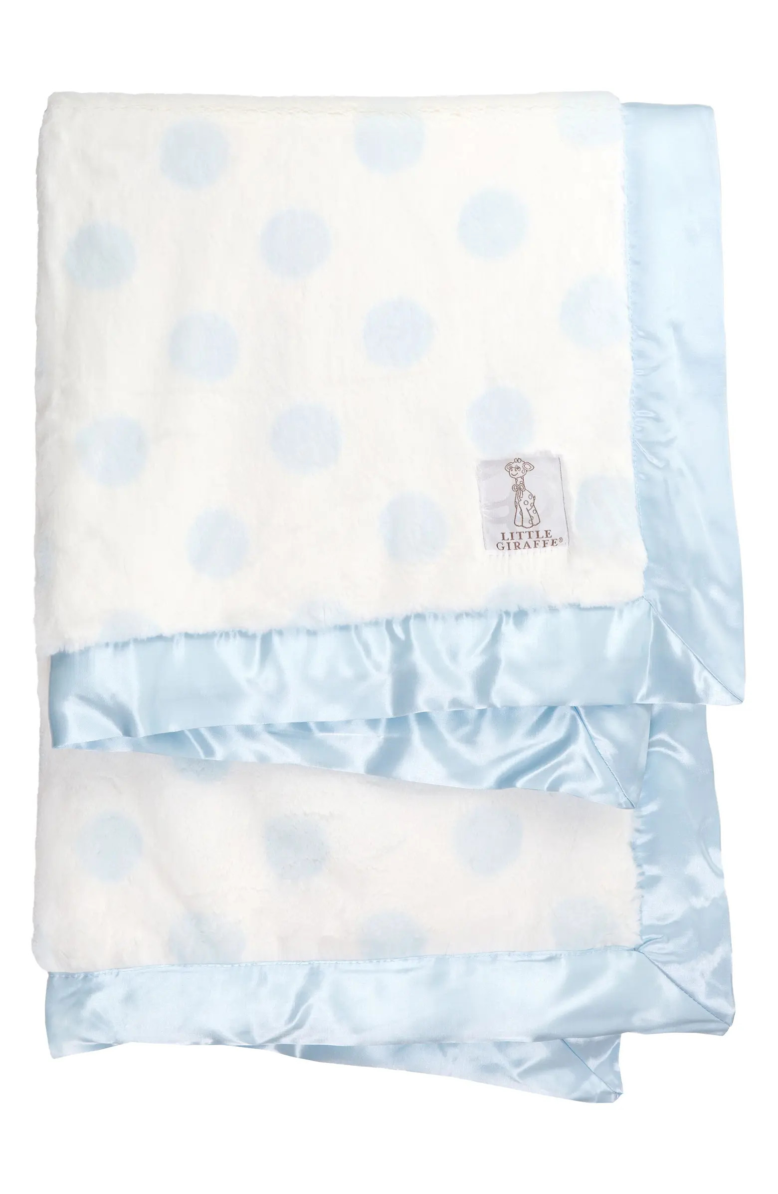 Luxe™ Dream Dot Faux Fur Baby Blanket | Nordstrom