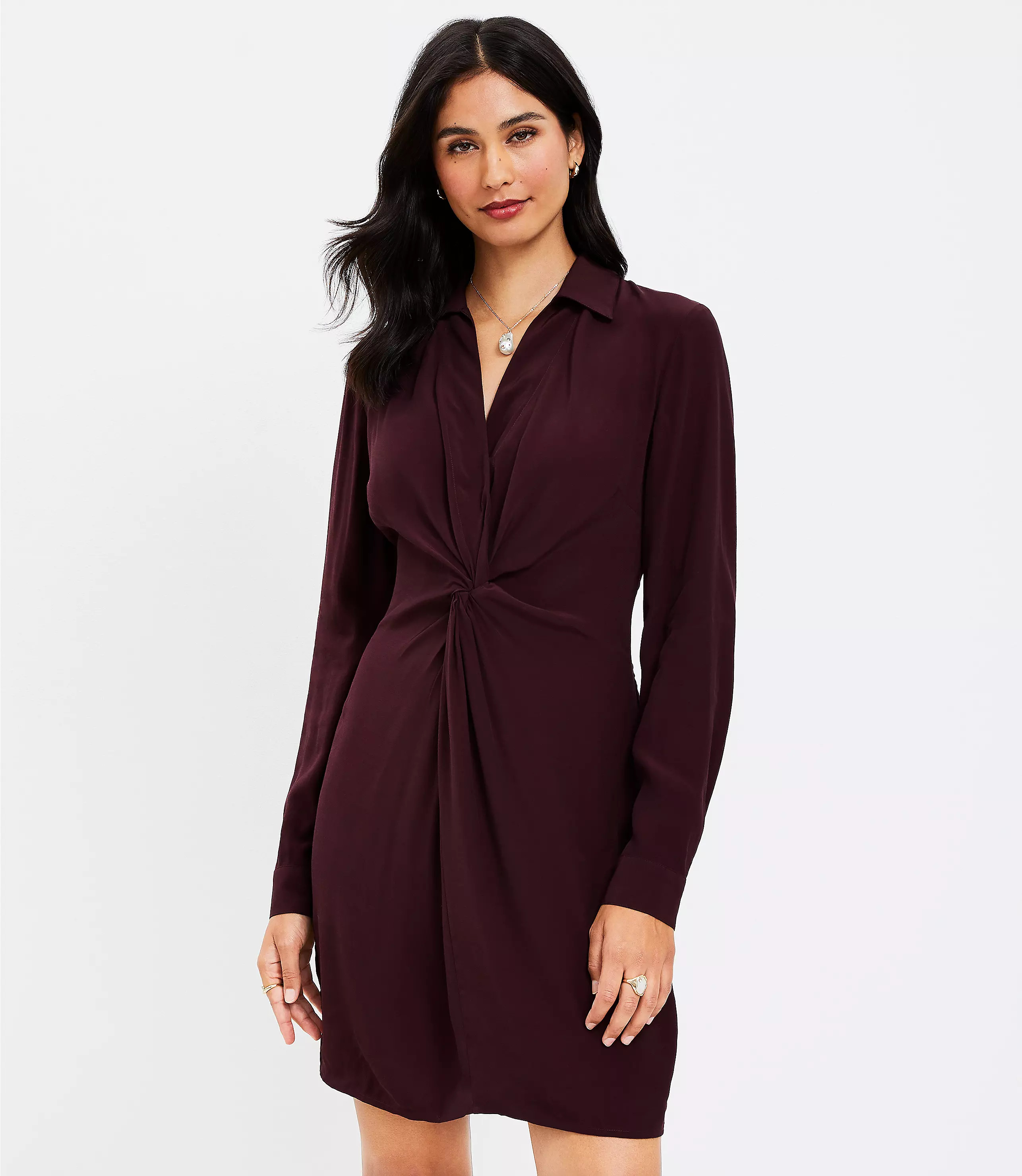 Twist Shirtdress | LOFT
