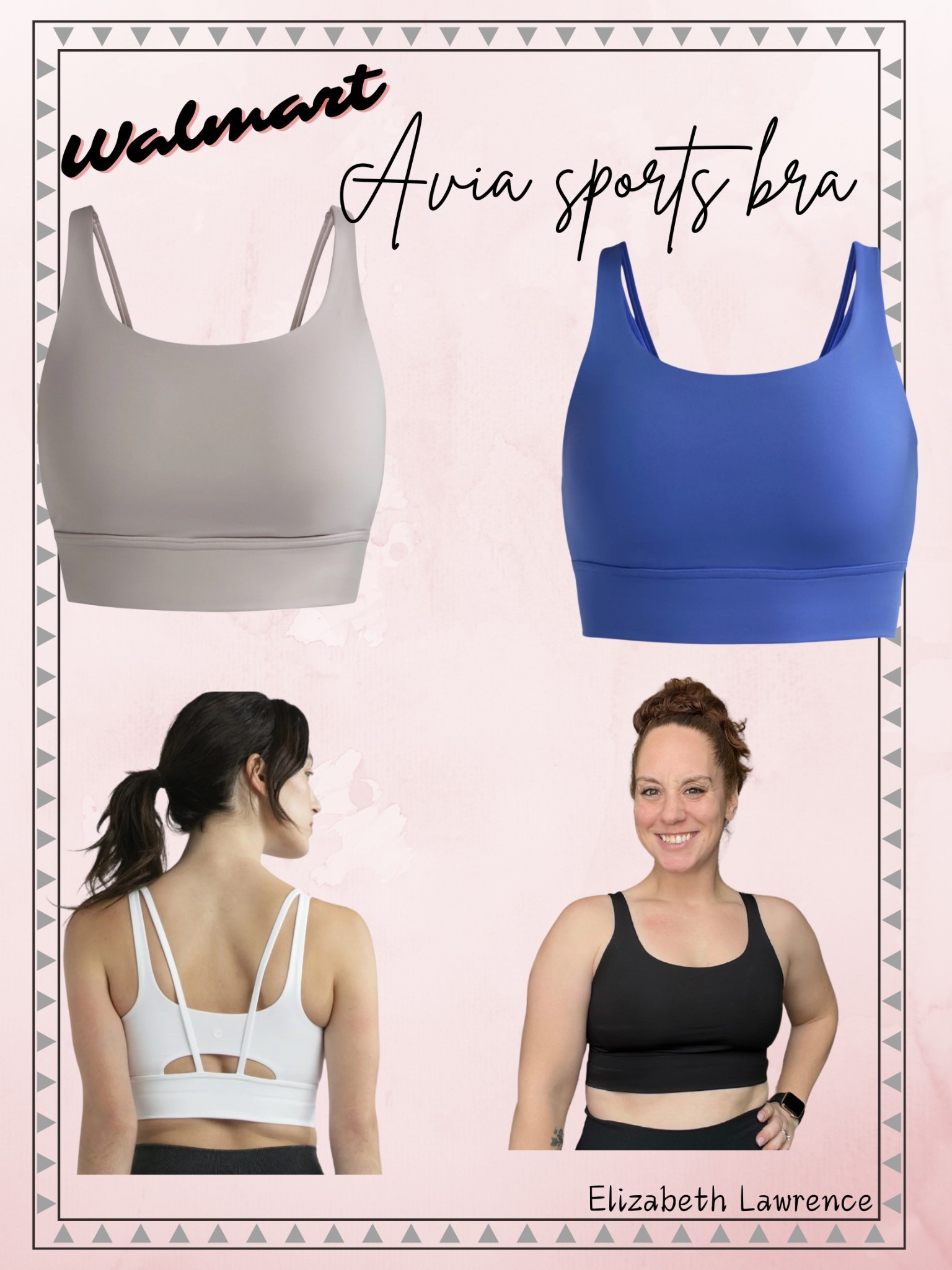 Avia Walmart Sports Bra. Soo cute!!  Seems very supportive  

#LTKPetite #LTKFindsUnder50 #LTKActive