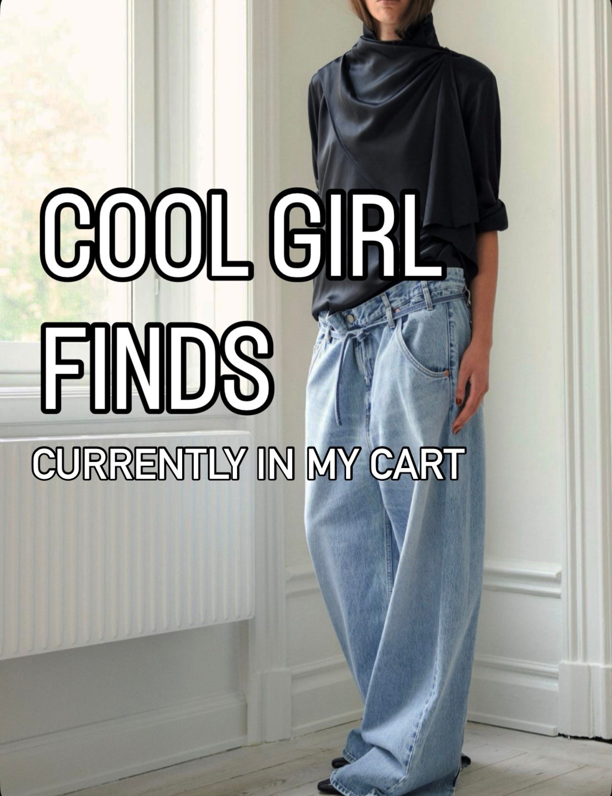 the edit this week: effortless bermudas, a bag with serious designer energy, glove flats built for fall, denim that’s giving vintage Levi’s vibes & fringe details worth obsessing over 🖤