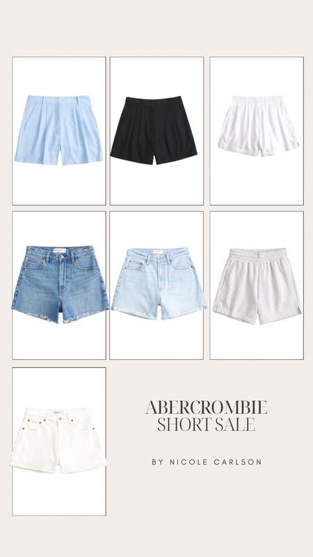 Abercrombie short sale!! 

#LTKSaleAlert #LTKSeasonal