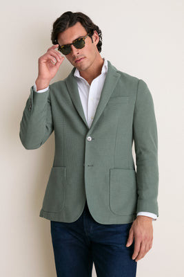 Sage Knit Travel Blazer | Tuckernuck (US)