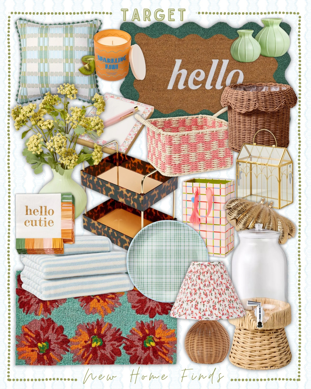 So many cute target home finds!!! Loving all the rattan and pops of color for summer patio weather! 

#LTKStyleTip #LTKHome #LTKSaleAlert