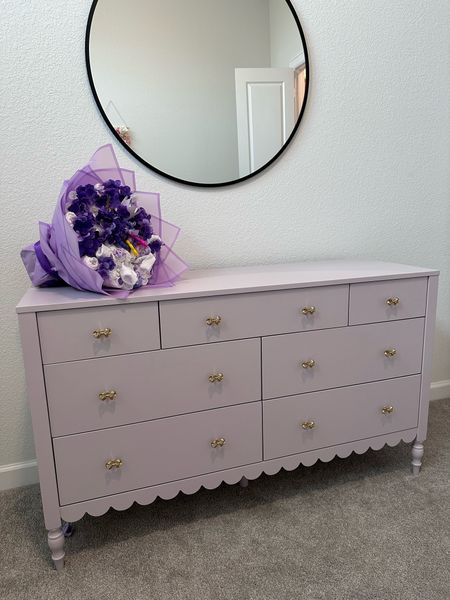 lilac nursery dresser