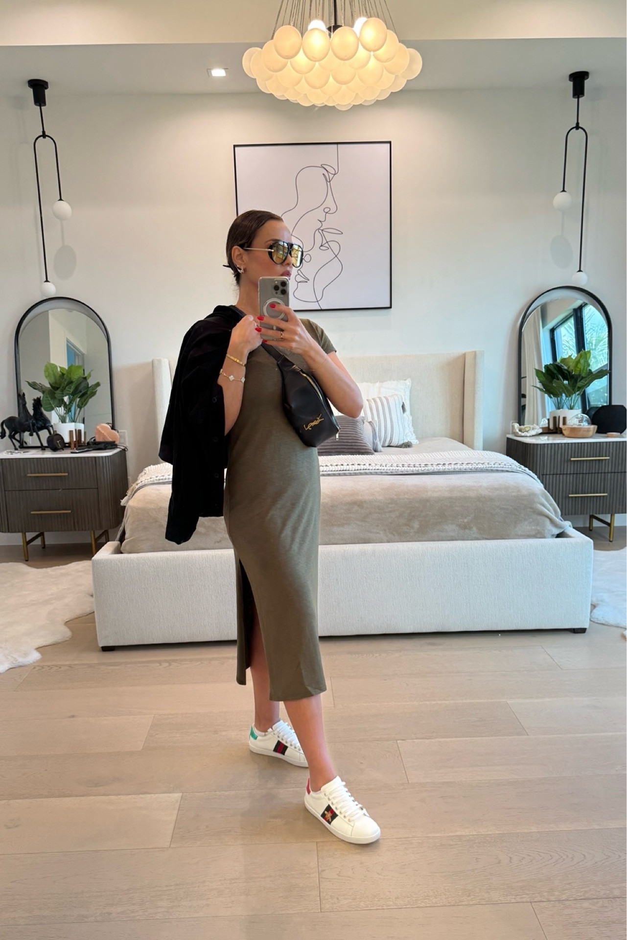 Obsessed with how this casual look turned out today! ✨ The perfect balance of comfort and class—so simple yet so chic. Sometimes the best outfits are the ones that come together effortlessly. Feeling confident, stylish, and ready to take on the day! 🤍 #OOTD

#LTKStyleTip #LTKShoeCrush #LTKGiftGuide