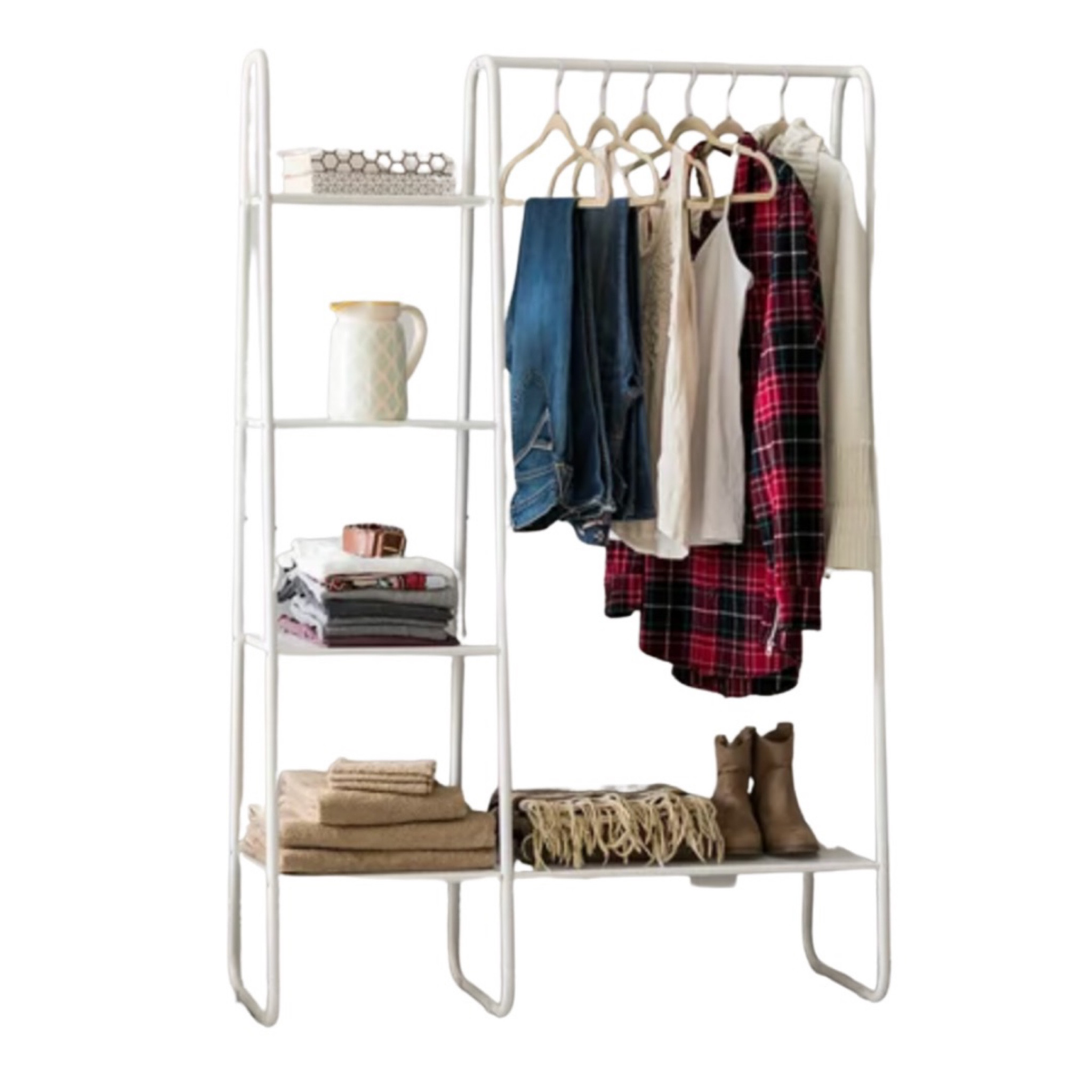 Stylish & Affordable White Clothing Rack 

#LTKhome #LTKunder100