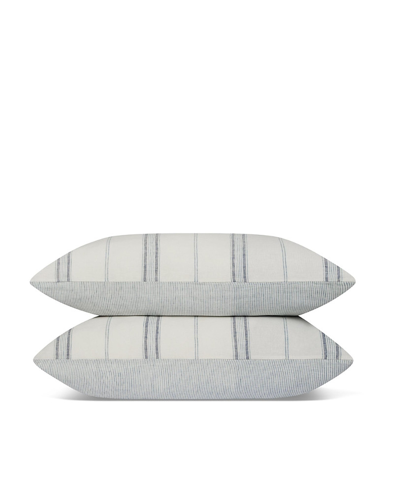 Piglet in Bed Farmhouse Stripe Linen Pillowcase Pair, Standard | Bloomingdale's (US)