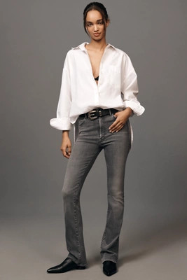 MOTHER The Hustler Heel High-Rise Bootcut Jeans | Anthropologie (US)