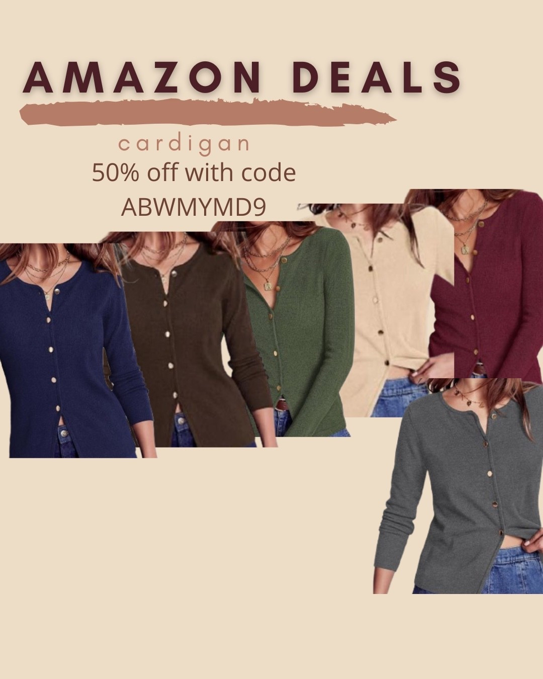$10 ends 9/27

Amazon fashion
Amazon deals
Cardigan

#LTKSaleAlert