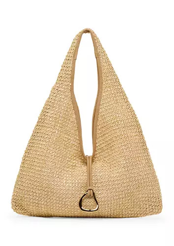 Mesh Hobo Bag with Hardware | Belk