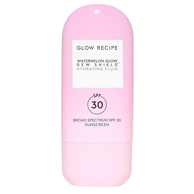 Glow Recipe Dew Shield Korean Face Sunscreen SPF 30, Broad Spectrum Hydrating Sunscreen Moisturiz... | Amazon (US)