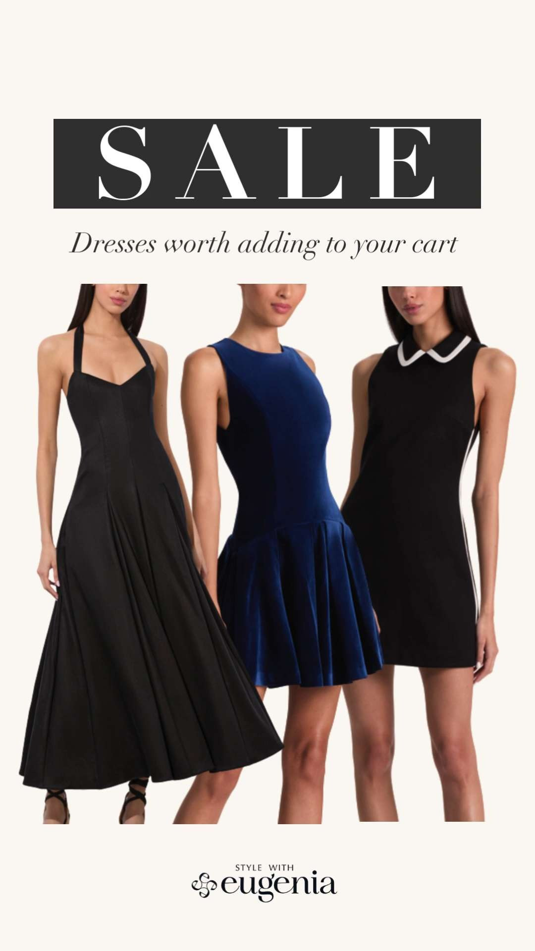 Classic silhouettes you’ll reach for again and again 🖤 From everyday chic to special occasions, these dresses are worth adding to your cart—especially on sale. Shop the dress sale now. 

 #LTKGiftGuide #LTKHoliday #LTKootd