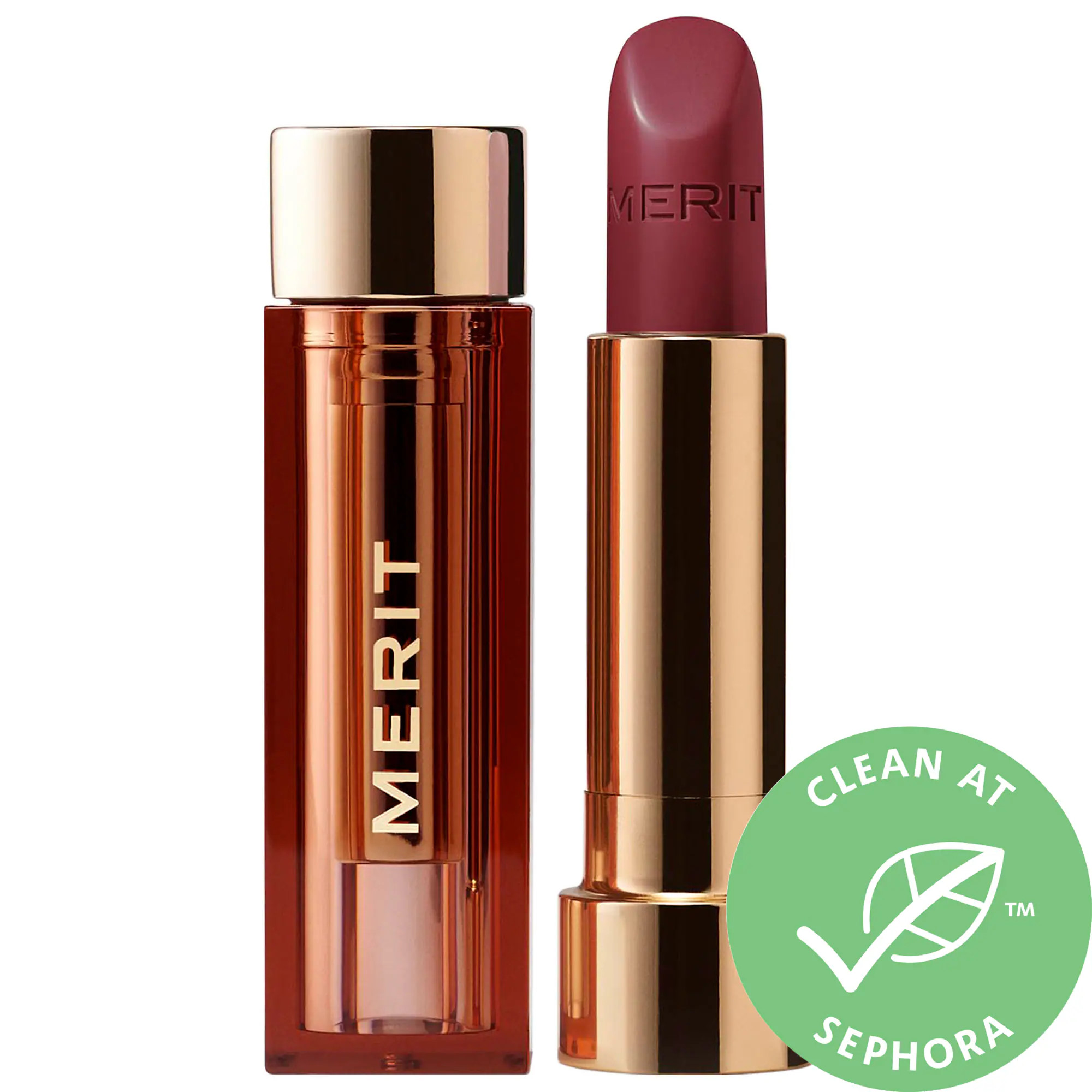 MERIT Signature Lip Lightweight Lipstick Fashion 0.10 oz/ 3 g | Sephora (US)