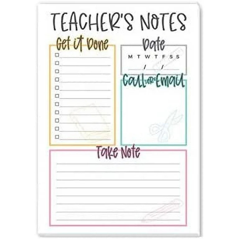 Teacher Notepad | Teacher Appreciation Gifts | Made in the USA (Teacher Notepad)… | Walmart (US)