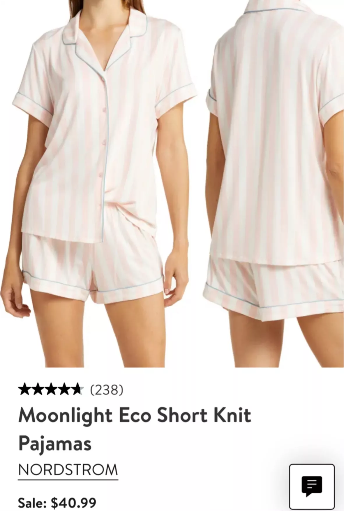 Nordstrom Moonlight Eco Short Pajamas