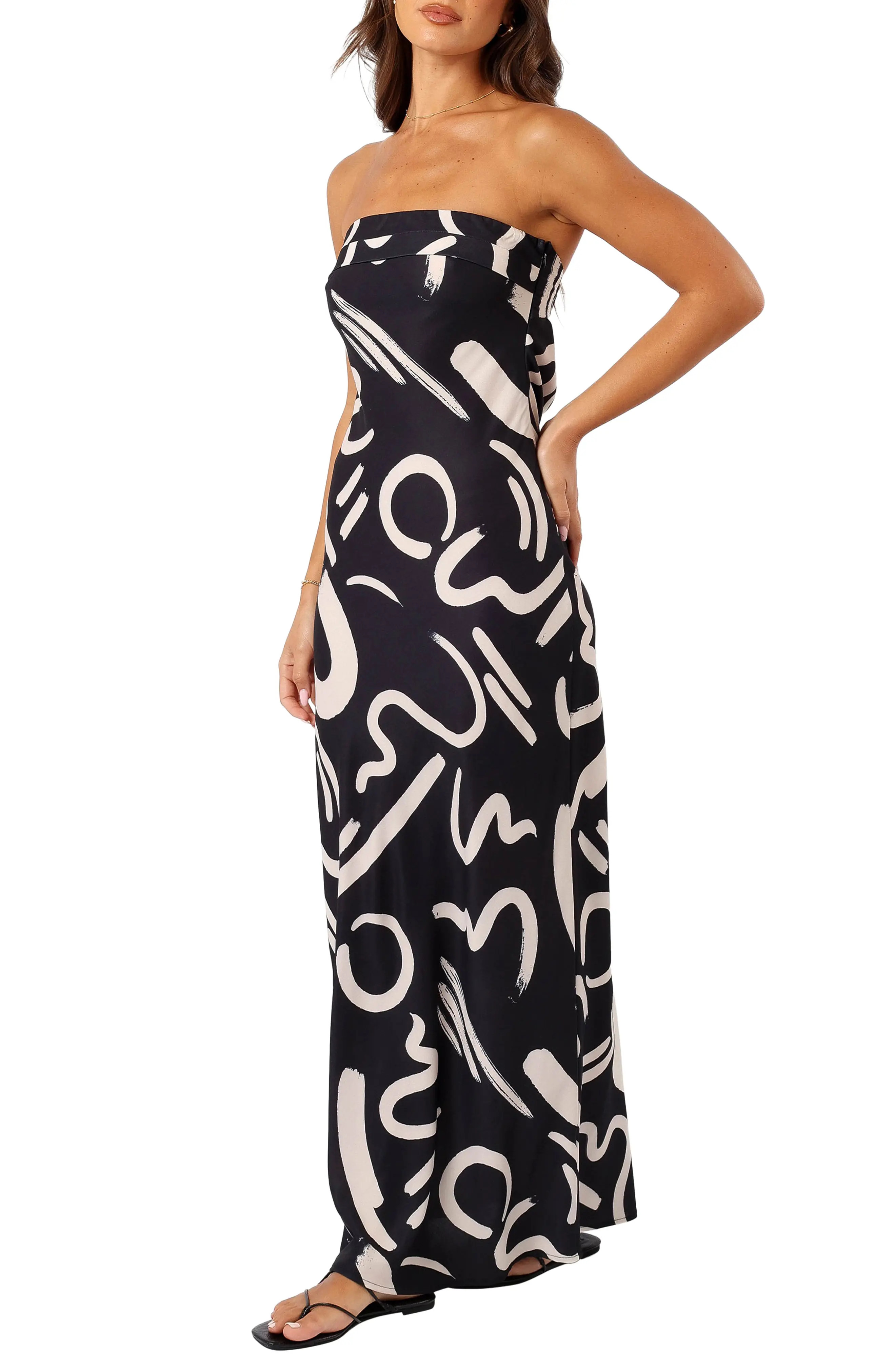 Remmie Cutout Strapless Maxi Dress (Women) | Nordstrom | Nordstrom
