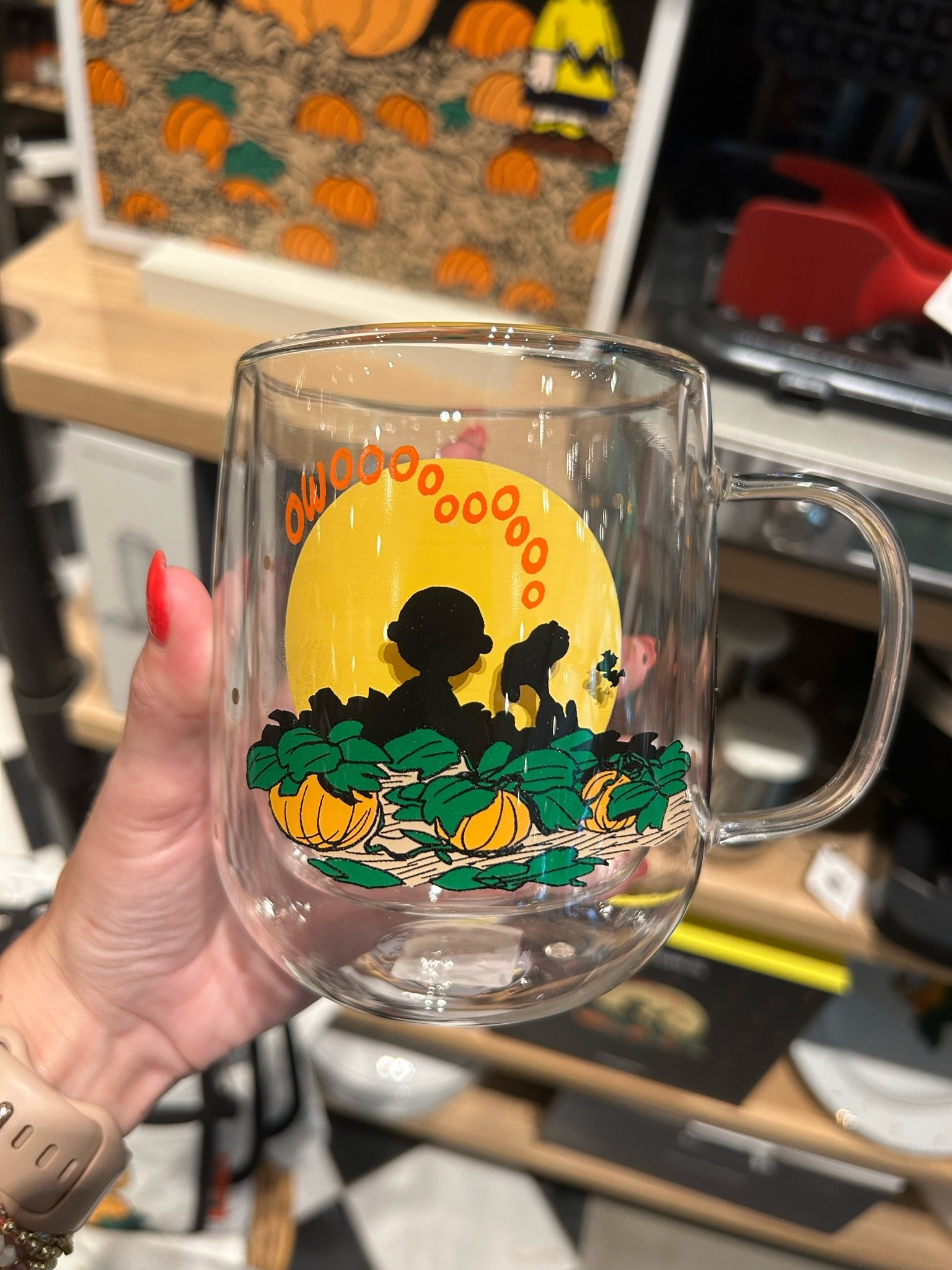 // the great pumpkin Charlie Brown merch // cute double wall glass for fall // Charlie Brown and snoopy mug // snoopy mug //

#LTKSeasonal #LTKHome