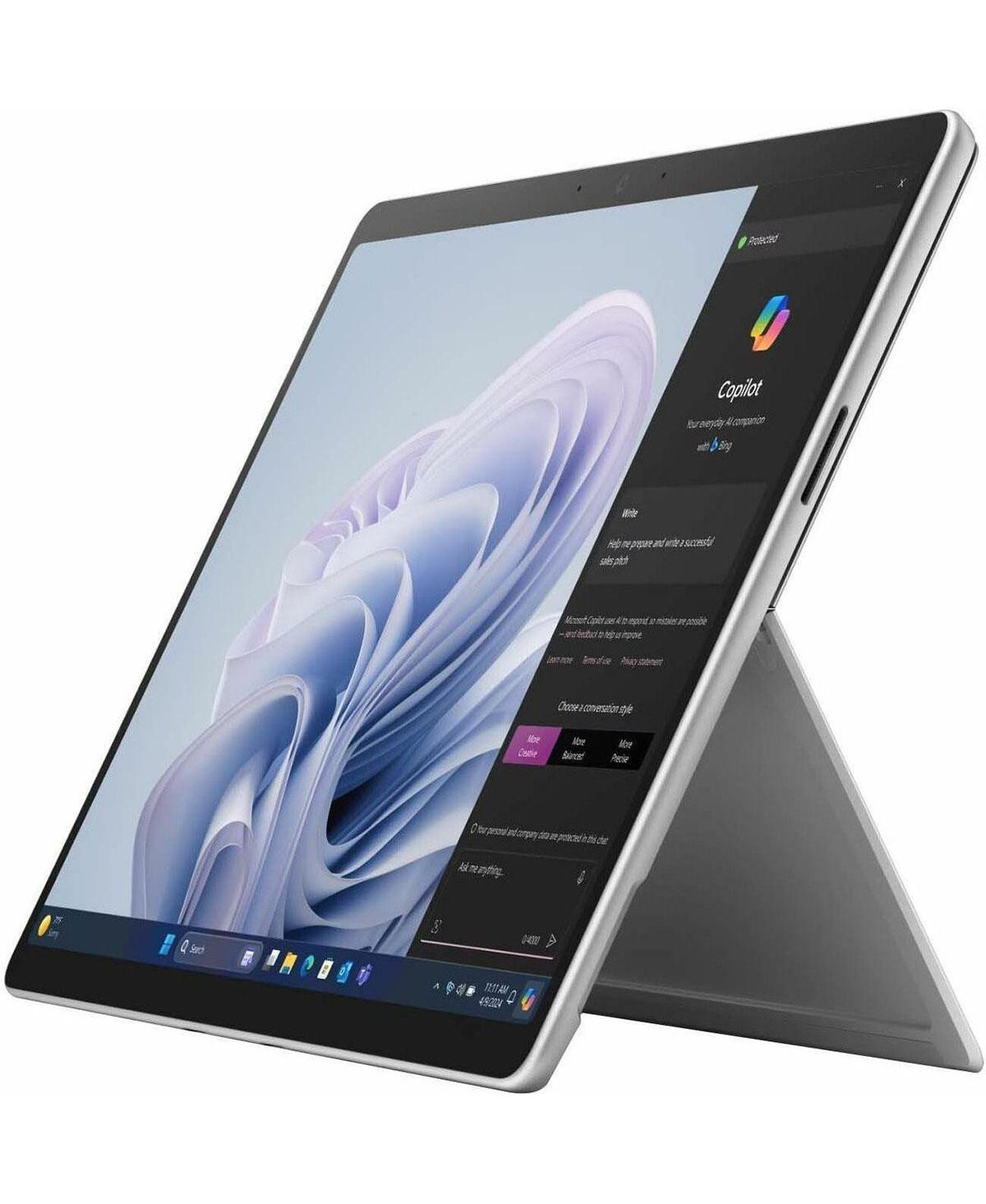 Microsoft Surface Pro 10 13" 120Hz 2-In-1 Wi-Fi + 5G Tablet, Intel Core Ultra 7-165U 1.7GHz, 32GB Ram, 512GB Ssd, Windows 11 Pro, Platinum, Taa - | Macy's