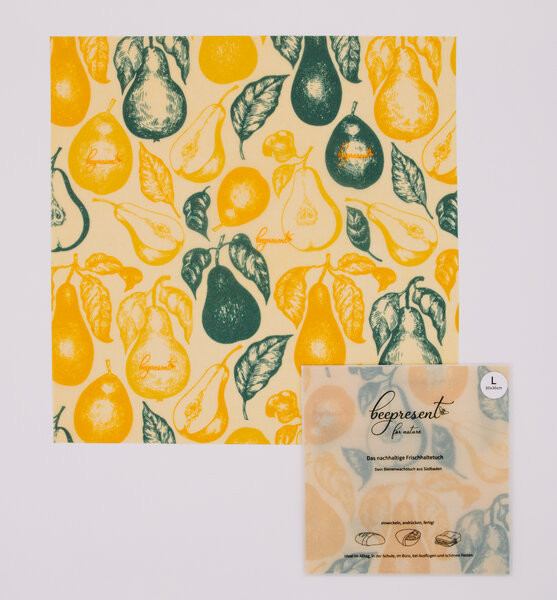 beepresent - Bienenwachstuch Birne L | Avocadostore | Avocadostore DE