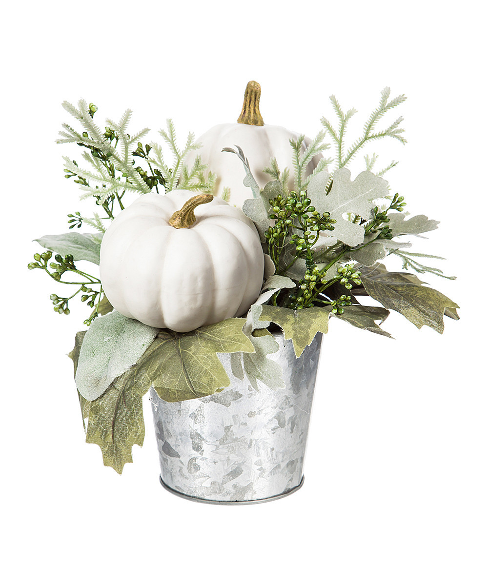 White Pumpkin Tabletop DÃ©cor | zulily