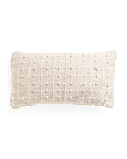 14x28 Nubby Wool Blend Pillow | Marshalls