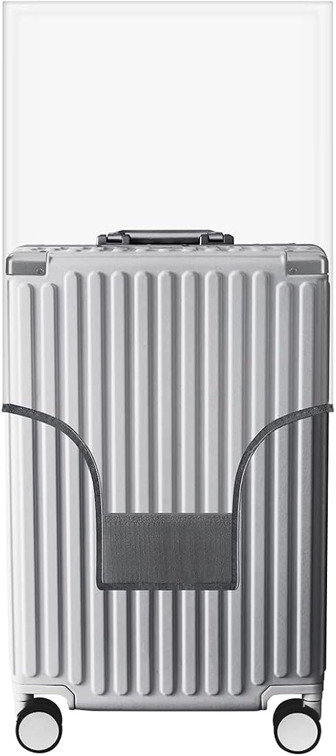 OZTDL 24 Inch Dust-proof See Through Luggage Cover Protector Bag PVC Full Clear Suitcase Cover Pr... | Amazon (US)