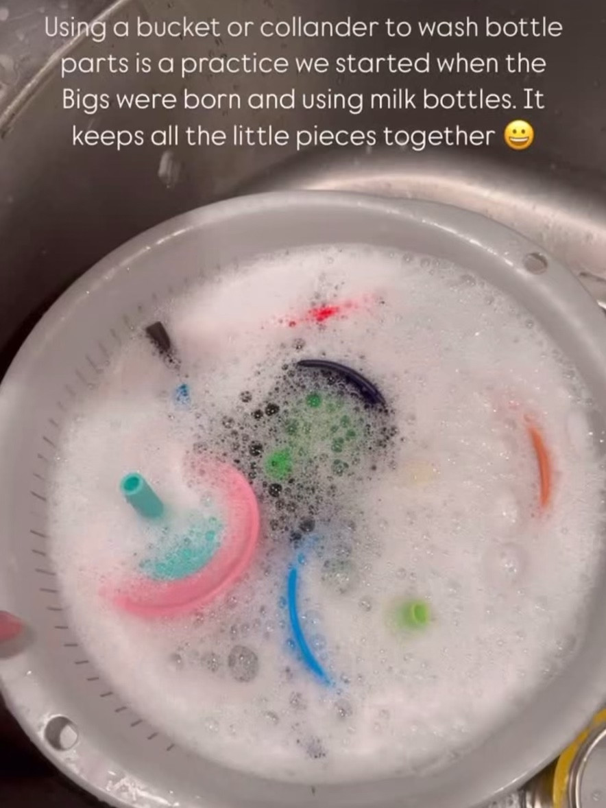 This is how we wash our bottles! 🍼

#LTKVideo #LTKKids #LTKSeasonal