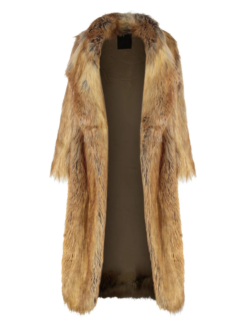BB Couture faux-fur coat - Brown | Farfetch Global