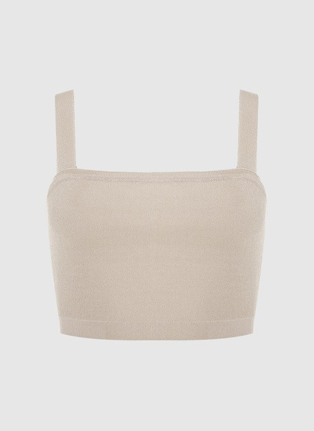 Top Tula Champagne Tricot Bo.Bô Feminino | BoBo (BR)